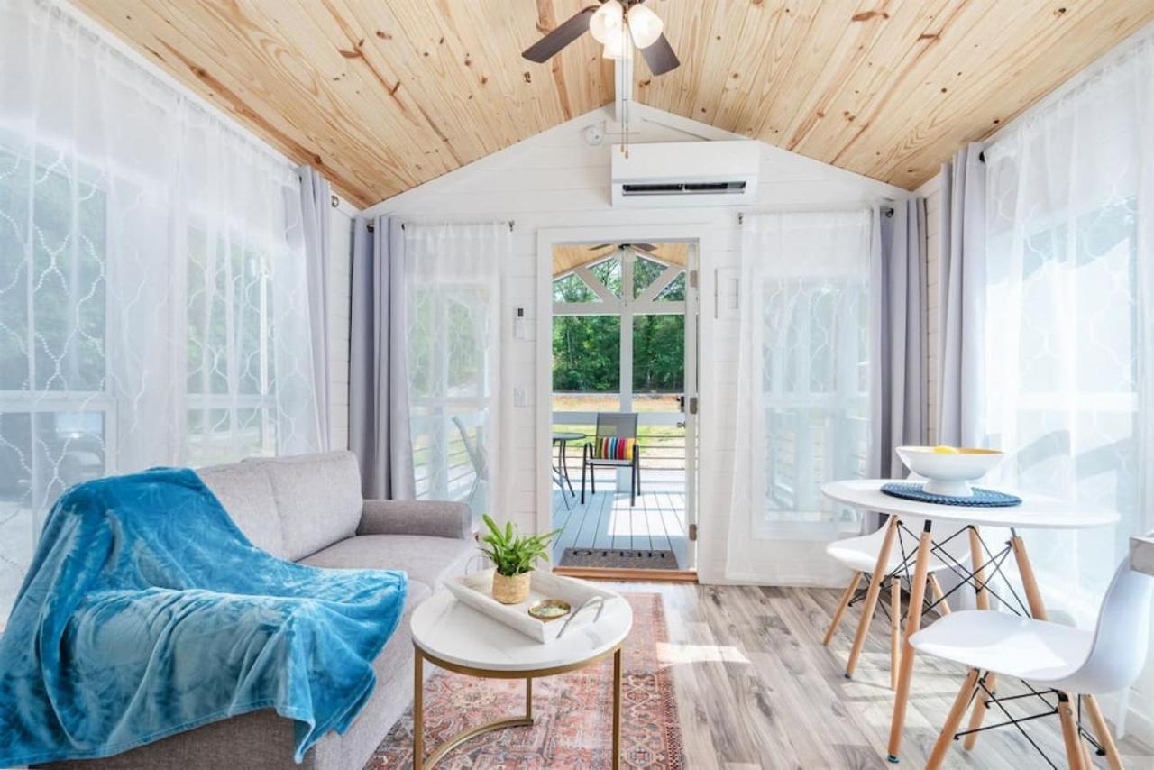 2 Villa D'Azur Luxury Tiny House Mins To Lake Guntersville, Downtown, Firepit Buitenkant foto